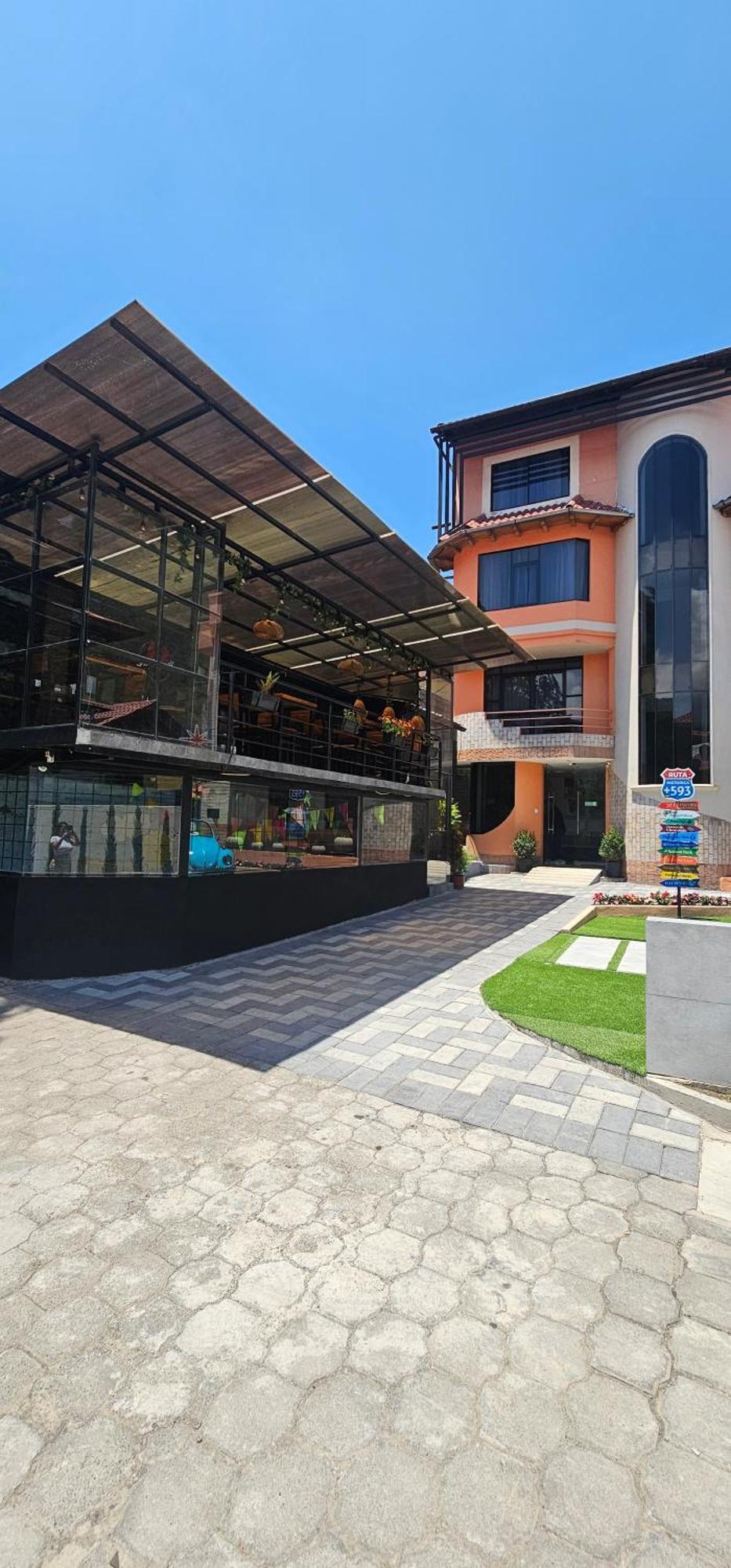 Hotel Tungurahua Baños Kültér fotó
