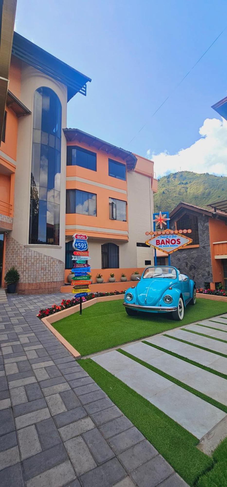 Hotel Tungurahua Baños Kültér fotó